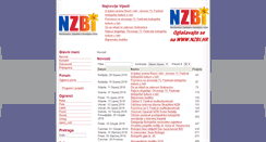 Desktop Screenshot of nzbi.hr